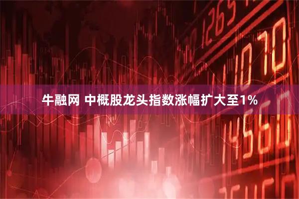 牛融网 中概股龙头指数涨幅扩大至1%